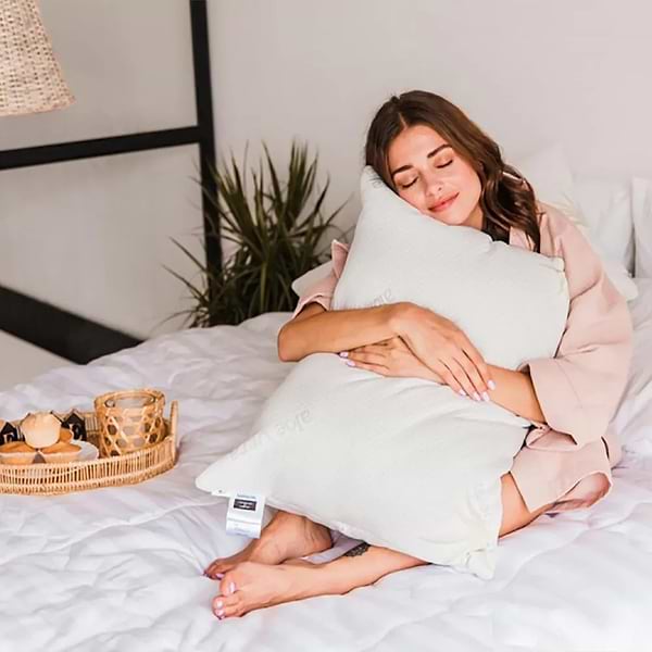 Фото - Подушка стандартная MirSon шерстяная №726 Dorotea упругая 70х70 см (2200001488441)