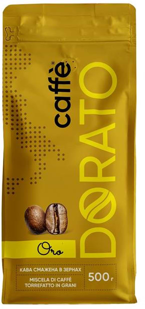 Кава в зернах DORATO ORO 500 г (8019650005268) - Фото 1
