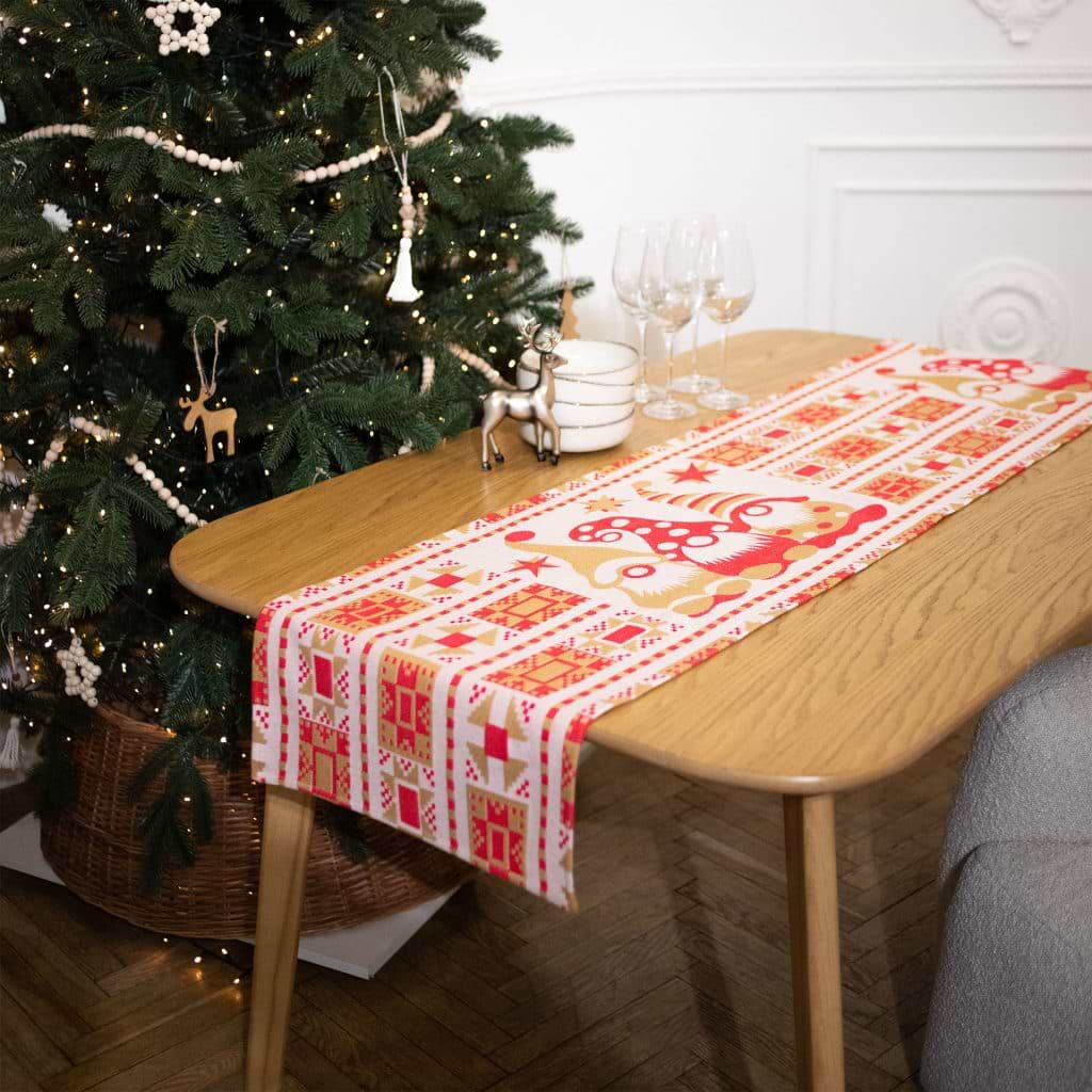 Скатерть раннер Едельвіка Гномы 43x164 (334-24/00)