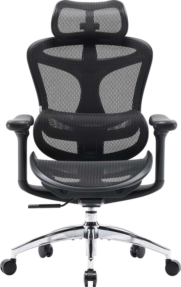 Фото - Крісло офісне Sihoo DORO C300L Mesh Black (DORO-C300L-A3-101)