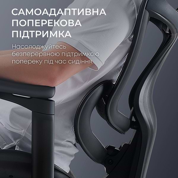 Фото - Крісло офісне Sihoo DORO C300L Mesh Black (DORO-C300L-A3-101)