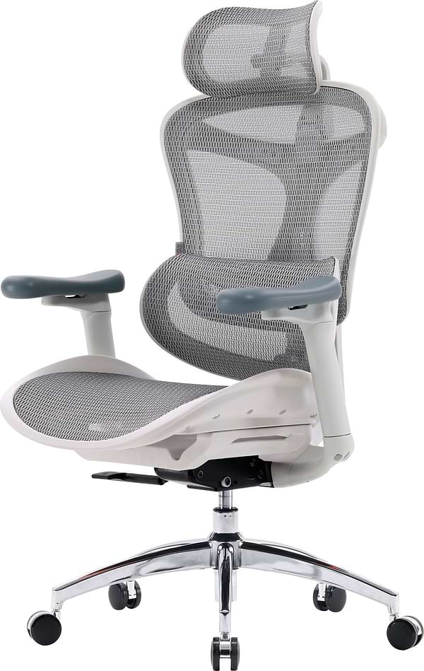 Фото - Крісло офісне Sihoo DORO C300L Mesh White (DORO-C300L-A3-102)