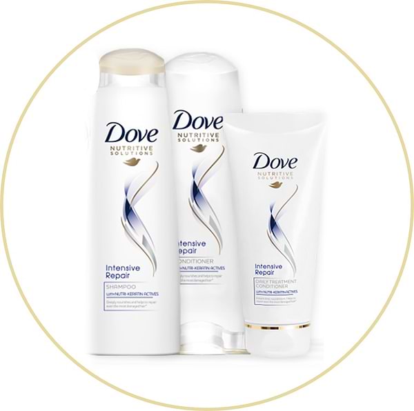 Фото - Шампунь жіночий DOVE Hair Therapy Інтенсивне відновлення 400 мл