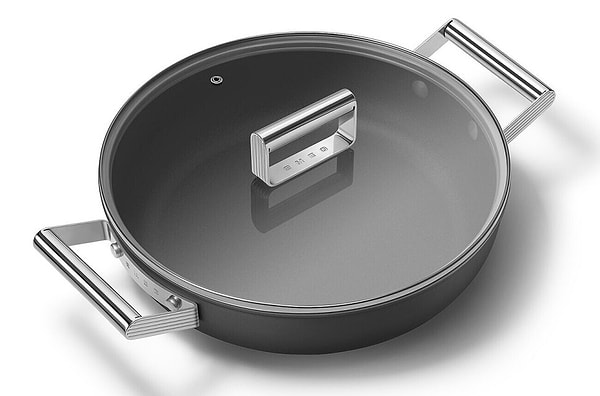 Фото - Сотейник Smeg 28 см (DPF2812BLM)