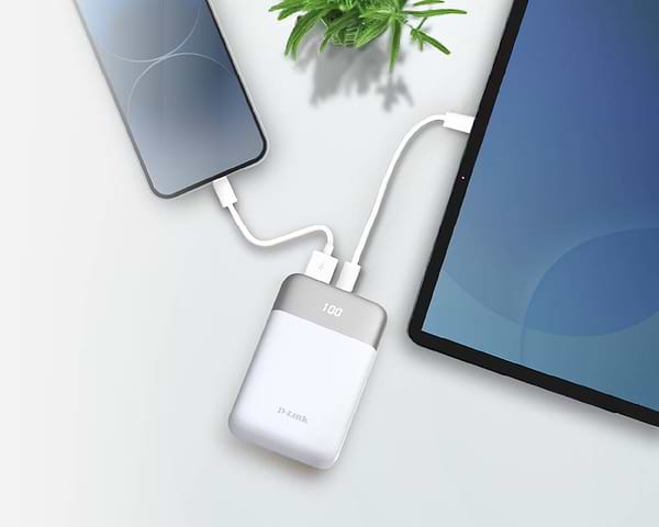 Фото - Батарея мобільна D-Link 10000mAh White (DPP-101)