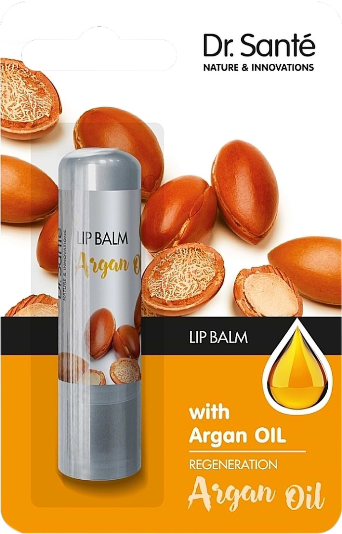 Бальзам для губ Dr. Sante 3.6 г з олією Аргани (8588006038019)
