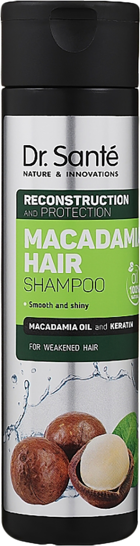 Шампунь женский Dr. Sante Macadamia Hair 250 мл (4823015932977)
