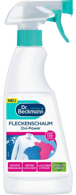 Засіб для видалення плям Dr.BECKMANN з активним киснем  500 мл (4008455654416)