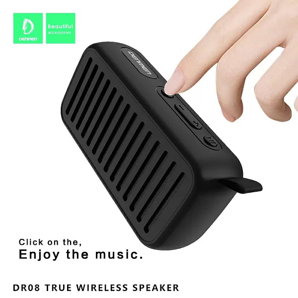 Фото - Портативная акустика Denmen DR08 Blue FM-тюнер