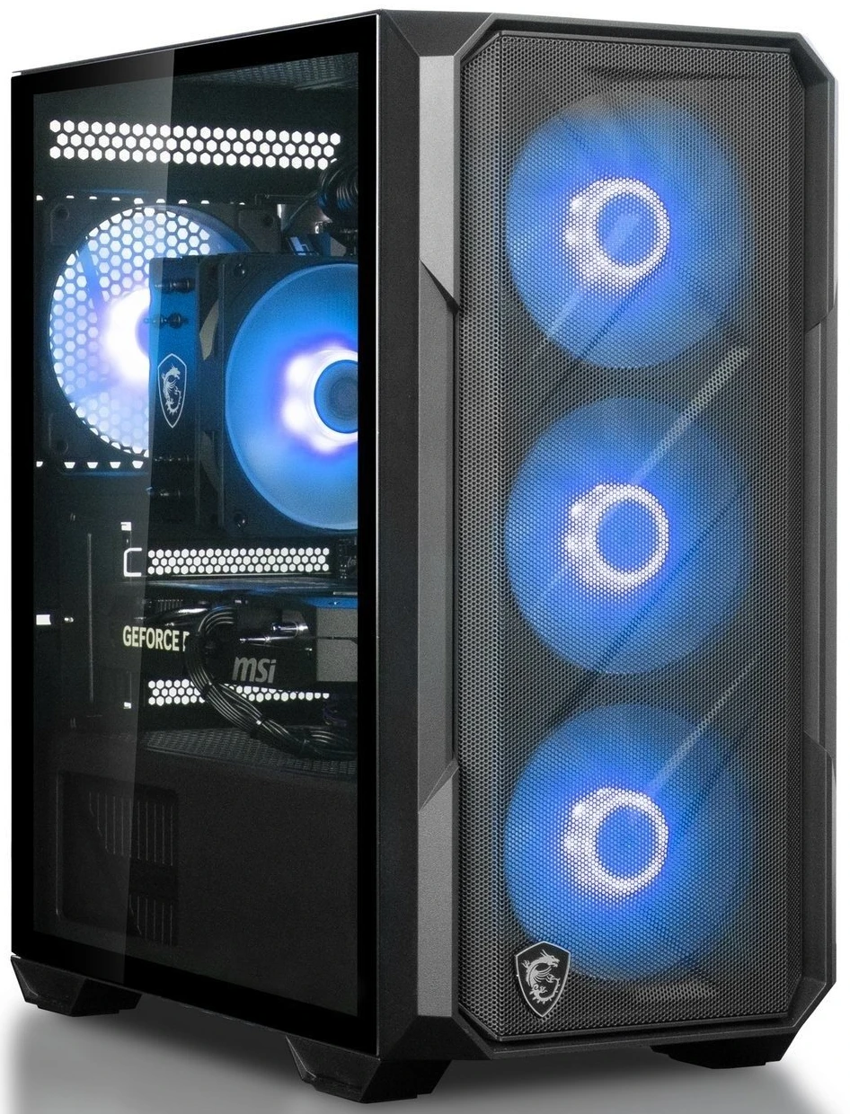 Системный блок Dragon Lucky Shadow Powered_by MSI (RTX 5060 + i5 12400F) Black