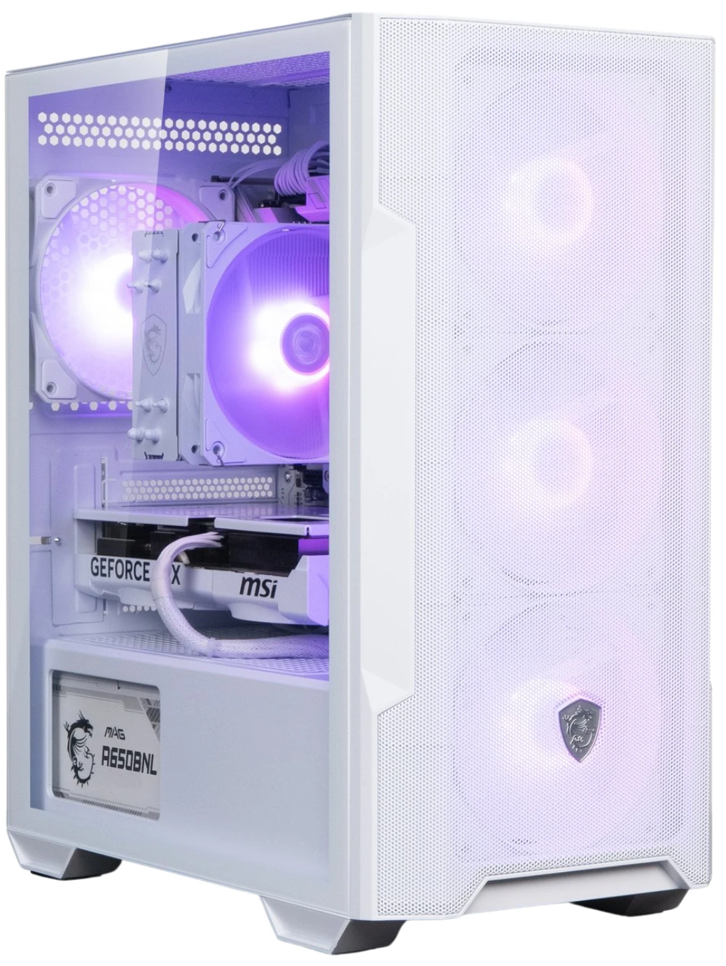 Системний блок Dragon Lucky Snow Powered_by MSI (RTX 5060 + R5 7500F-WH) White