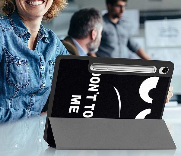 Фото - Чехол для планшета BeCover Flexible TPU Mate for Samsung Galaxy Tab S9 (SM-X710/SM-X716)/S9 FE (SM-X510/SM-X516B) 11.0" Don't Touch (712533)