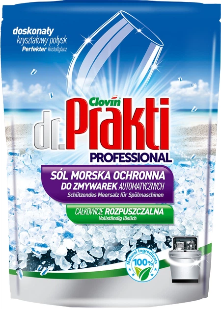 Соль для посудомоечной машины DR. PRAKTI дойпак, 1,5 кг