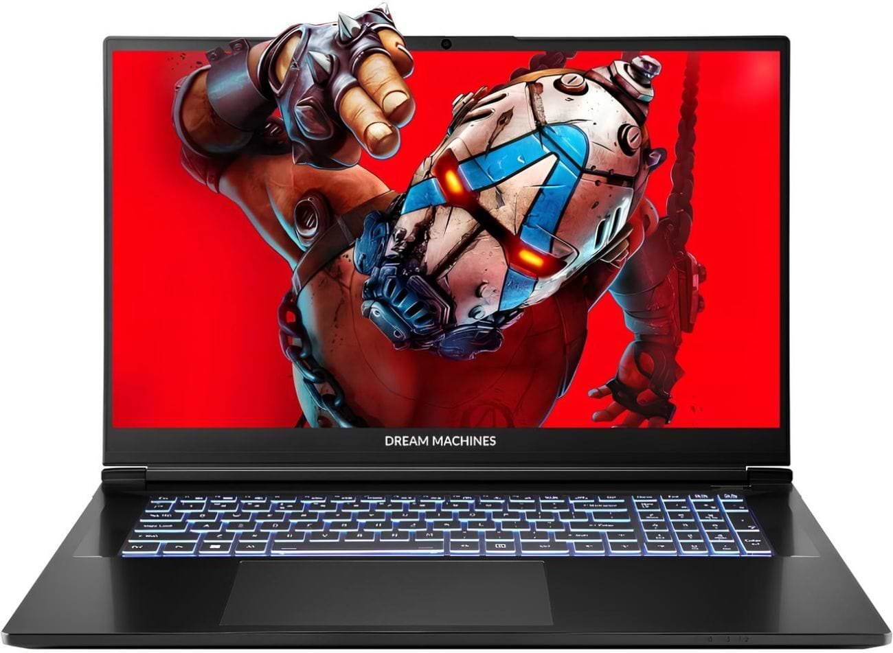 Ноутбук ігровий Dream Machines RX5070Ti-17UA21 Black