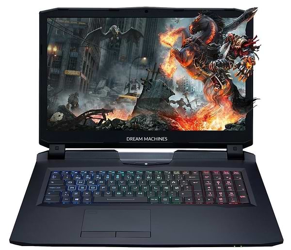 Фото - Ноутбук игровой Dream Machines Clevo X1070-17 (X1070-17UA34) Gray