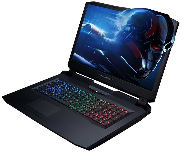 Фото - Ноутбук игровой Dream Machines Clevo X1070-17 (X1070-17UA34) Gray