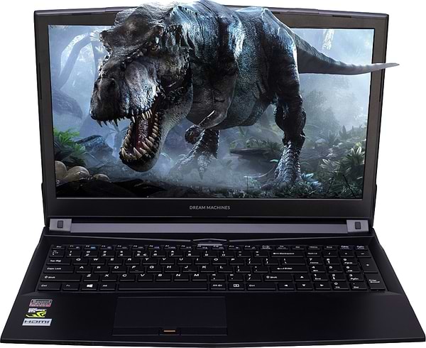 Фото - Ноутбук ігровий Dream Machines G1050Ti-15 (G1050TI-15UA41) Black Matte