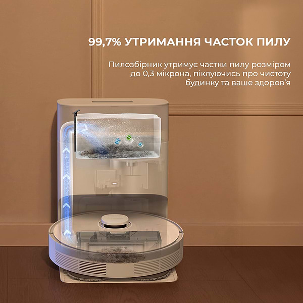 Фото - Робот-пилосос миючий Dreame Bot L10s Plus (RLL42SD)