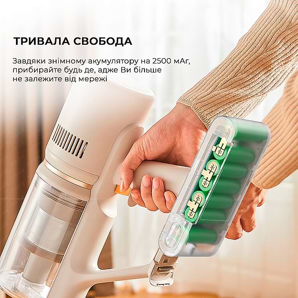 Фото - Уцінка - Пилосос ручний для дому Dreame Cordless Vacuum Cleaner U20 (VPV11A)