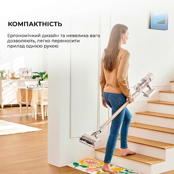 Фото - Уцінка - Пилосос ручний для дому Dreame Cordless Vacuum Cleaner U20 (VPV11A)