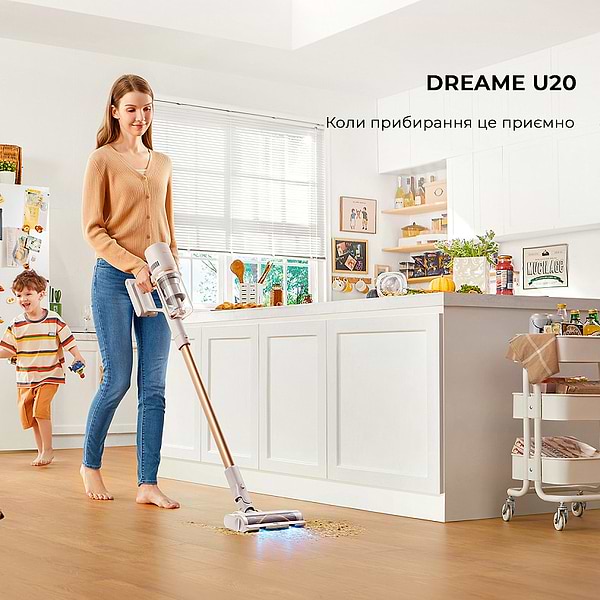 Фото - Уцінка - Пилосос ручний для дому Dreame Cordless Vacuum Cleaner U20 (VPV11A)