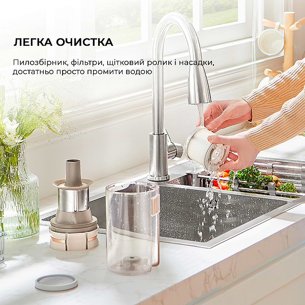 Фото - Уцінка - Пилосос ручний для дому Dreame Cordless Vacuum Cleaner U20 (VPV11A)