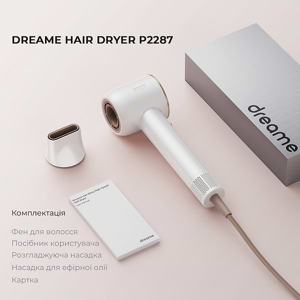 Фото - Фен Dreame Hair Dryer Glory-WH (AHD6A-WH)