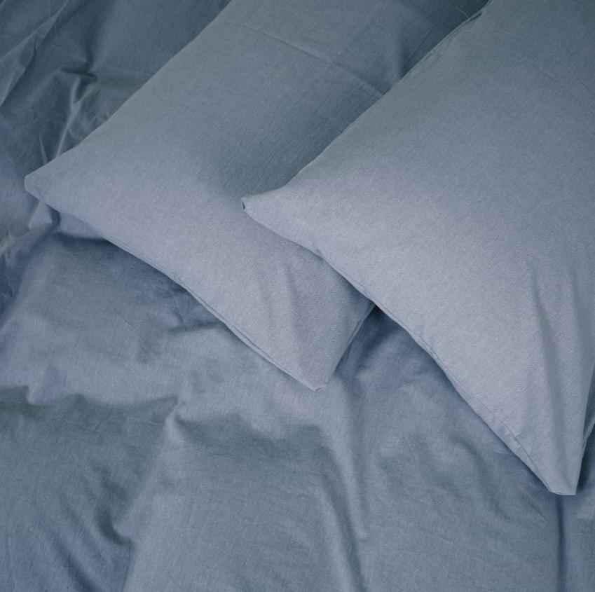 Простирадло двоспальне MirSon 40-0021 Peaceful Hours 180х190 см (2200009676734)