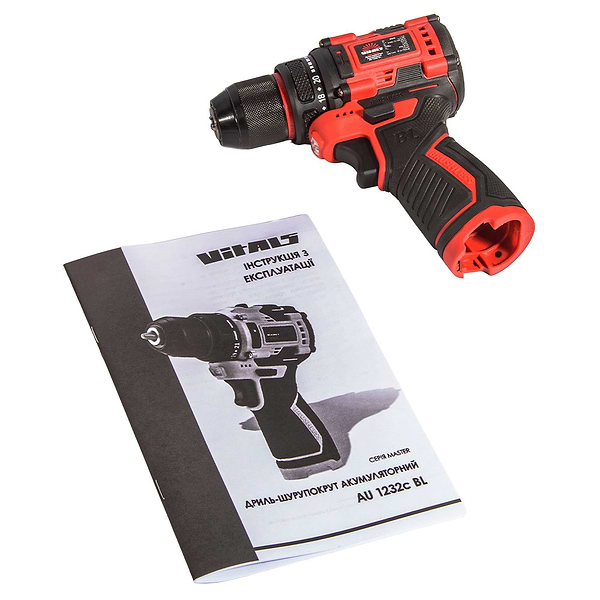 Фото - Дриль-шуруповерт VITALS Master AU 1232c BL