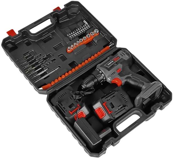 Фото - Уценка - Дрель-шуруповерт Forte CD-21BC кейс с аксессуарами