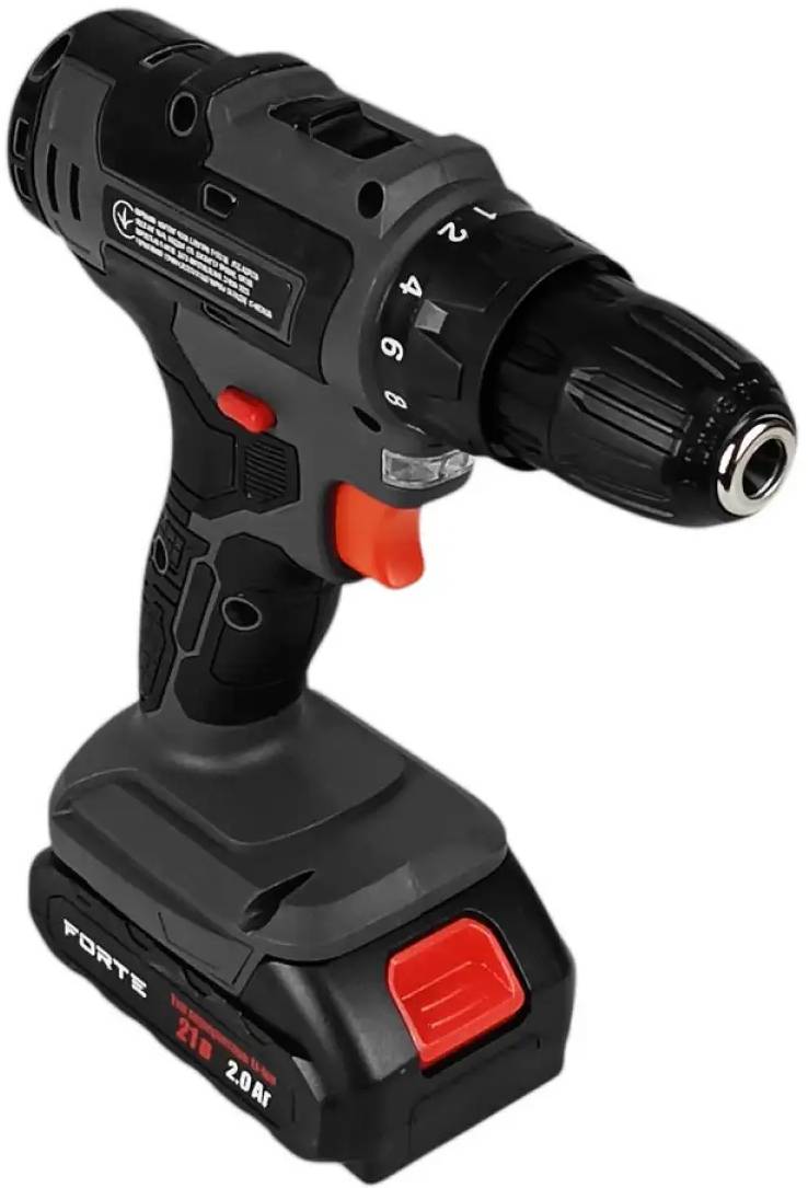 Фото - Уценка - Дрель-шуруповерт Forte CD-21BC кейс с аксессуарами