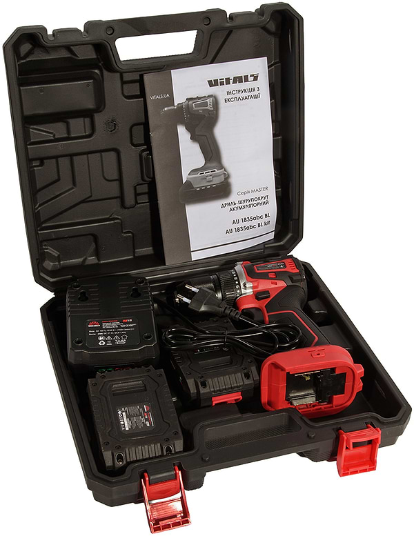 Фото - Дриль-шуруповерт VITALS Master AU 1835abc BL Kit