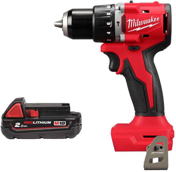 Дриль-шуруповерт Milwaukee M18 BLPDRC-0 (4933492820/B2)