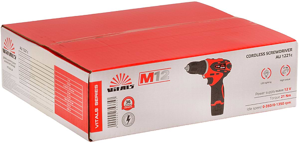 Фото - Дрель-шуруповерт VITALS AU 1221c