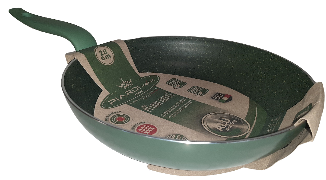 Сковорода універсальна Piardi Home GREEN INDUCTION 28 см (GREP2830VE01) - Фото 1