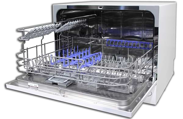 Фото - Уценка - Посудомоечная машина настольная Midea MCFD55320w-C