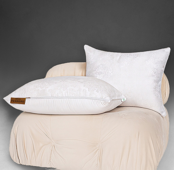 Фото - Подушка стандартная MirSon №15-91 Ferrero memory effekt White 50х70 (2200011167596)