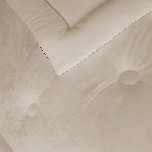 Фото - Ковдра зимова двоспальна євро MirSon EcoSilk №1523 Ferrero Vanilla 200x220 см (2200011171494)