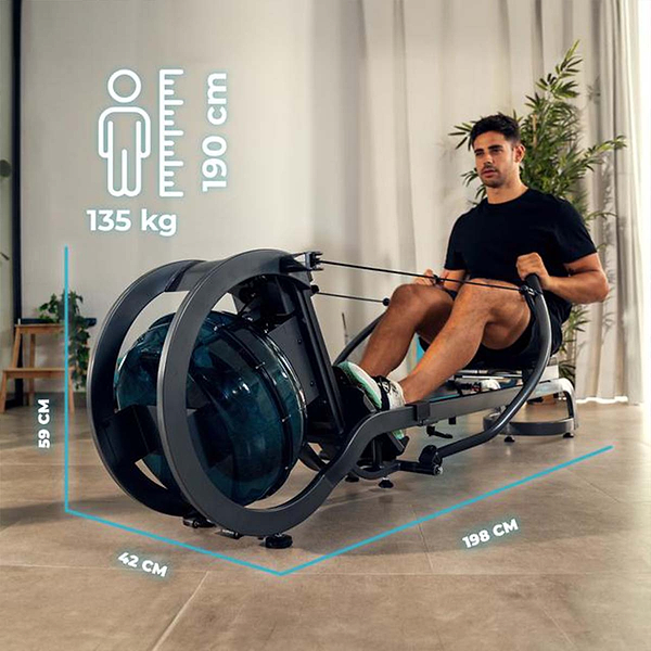 Фото - Гребний тренажер Cecotec Drumfit Rower 20000 Neptuno (CCTC-07225)