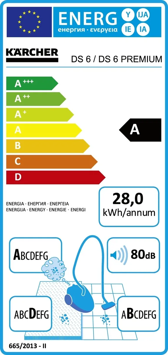 Фото - Пылесос для с/у с аквафильтром Karcher DS 6 Premium