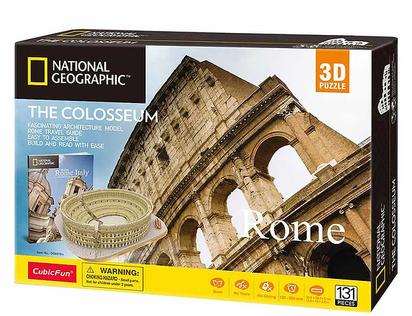 Фото - 3D пазли Cubic Fun National Geographic "Колізей" (DS0976h)