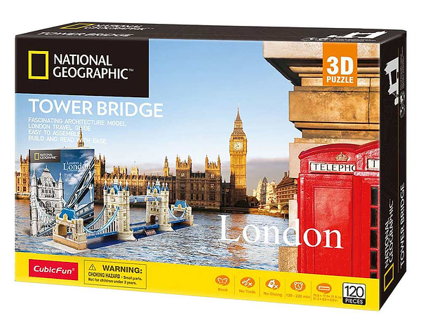 Фото - 3D пазлы Cubic Fun National Geographic "Тауэрский мост" (DS0978h)