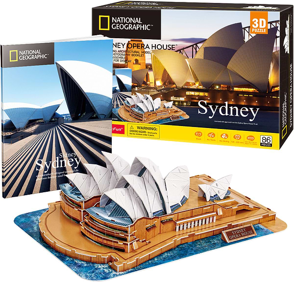Фото - 3D пазлы Cubic Fun National Geographic Сидней (DS1088h)
