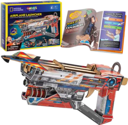 Набор для моделирования сооружений Cubic Fun STEM Пусковая установка для самолетов (DS1091h) - Фото 1