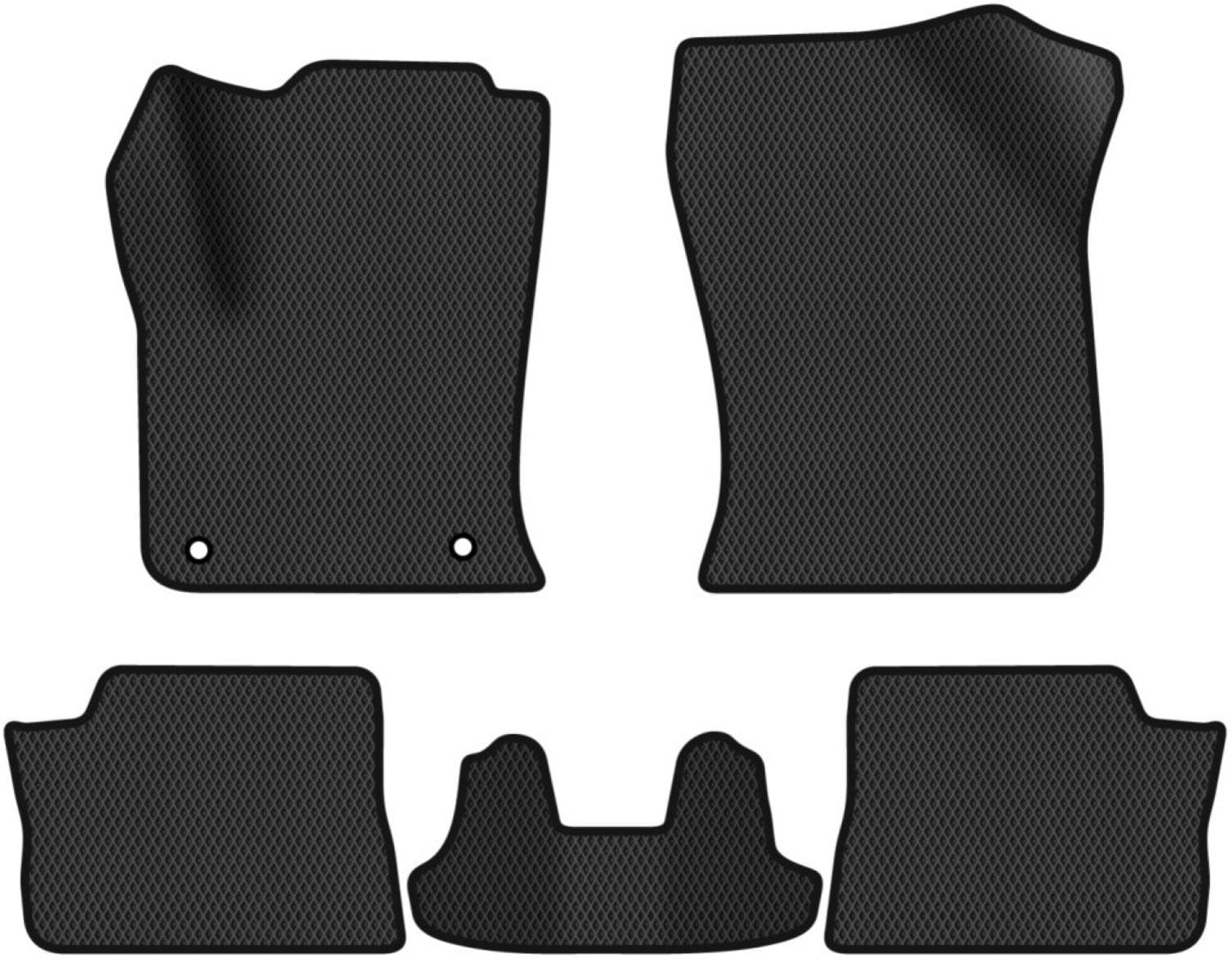 EVA коврики в салон авто EVAtech для 3 Crossback E-Tense DS 2018 2 поколение SUV EU (DS43588CD5FC2RBB)