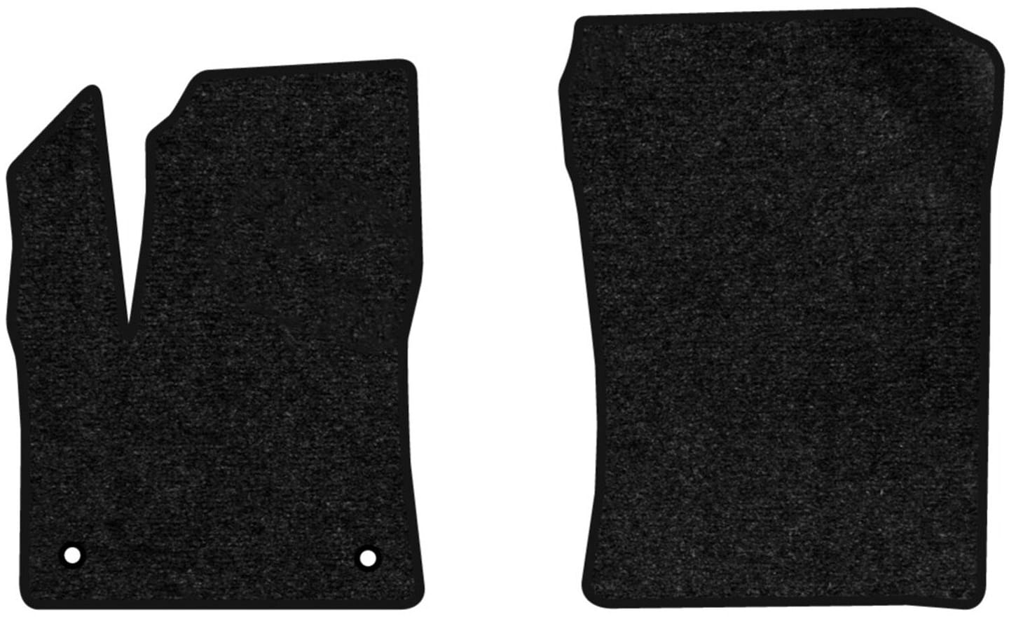 Килимки ворсові в салон авто EVAtech Standard для DS 7 Crossback 2018 1 покоління SUV EU чорний кант DS43811A2AV2VEB