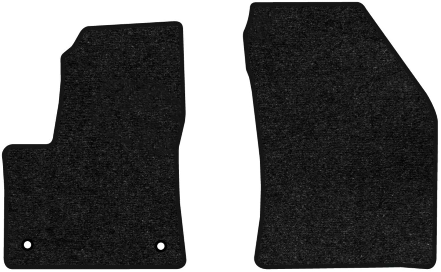 Килимки ворсові в салон авто EVAtech Standard для DS 7 Crossback 2018 1 покоління SUV EU чорний кант DS43811AG2AV2VEB