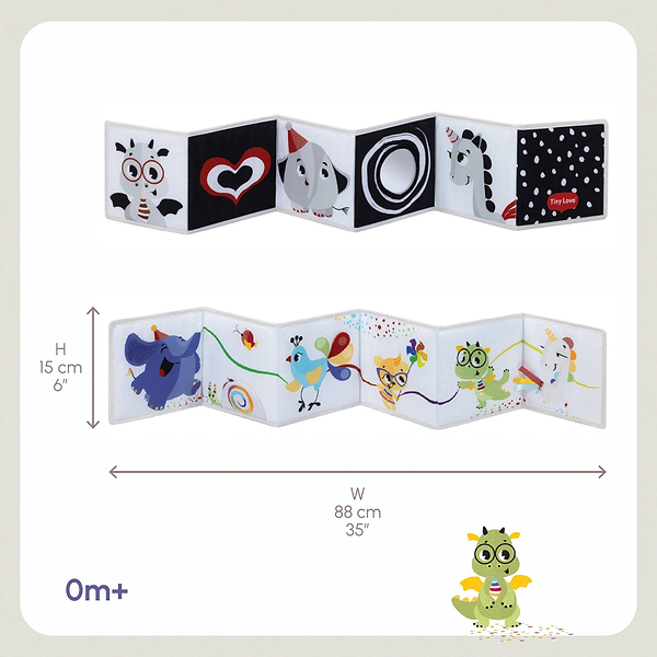 Фото - Книжка-игрушка Tiny Love Born to Party (1602000030)