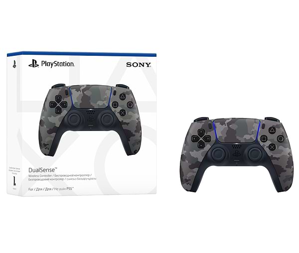 Фото - Геймпад PlayStation DualSense Grey Cammo