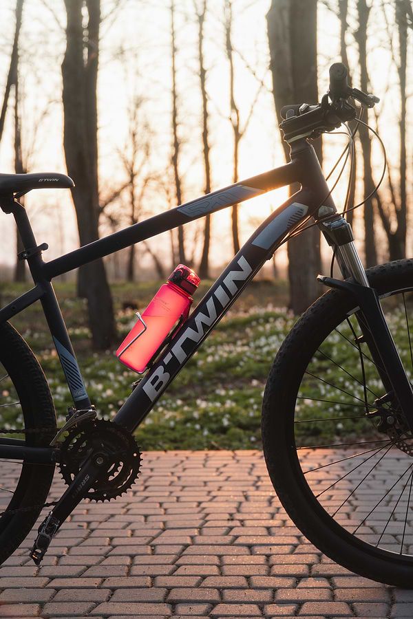 Фото - Пляшка для води UZspace 3026 Frosted 500 мл рожева